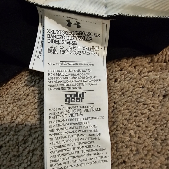 Mens Under Armour Coldgear Storm pullover XXL - Picture 5 of 5